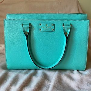 Mint Blue Kate Spate Handbag